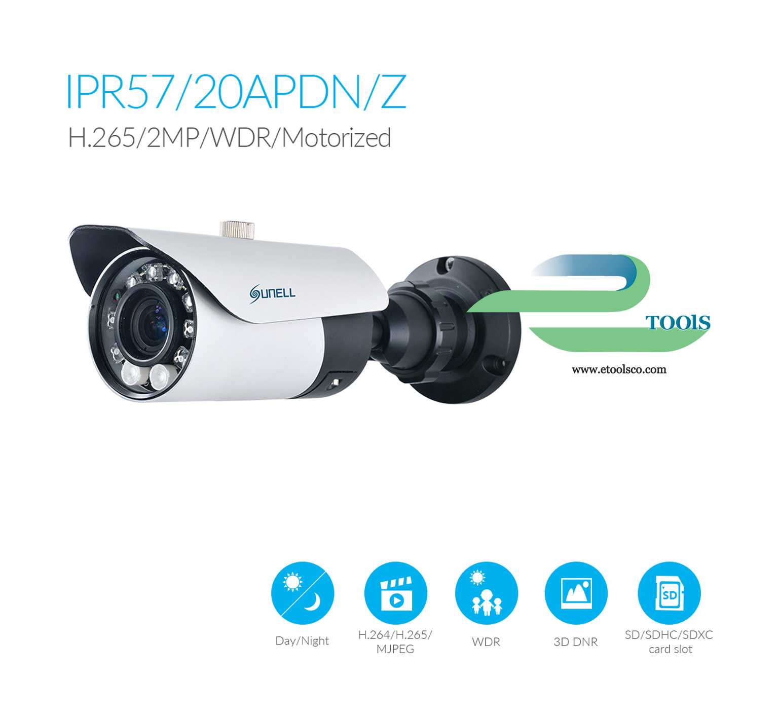 دوربین مداربسته شبکه سانل SN IPR57/20APDN